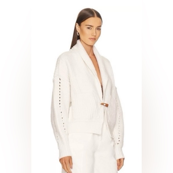 NWT Free People Jackson Cardigan Small, Ivory, MSRP $178 - Picture 3 of 10